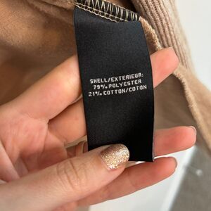 7 For All Mankind Cardigan Tan Sz S